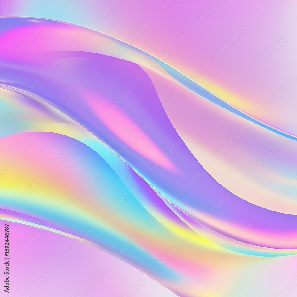 Canvas Prints iridescent background