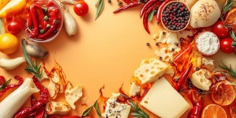 Gourmet Cheese Selection Banner