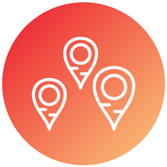 Geotag Vector Design Icon Style