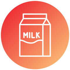 Vector Design Milk Icon Style