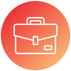 Vector Design Briefcase Icon Style
