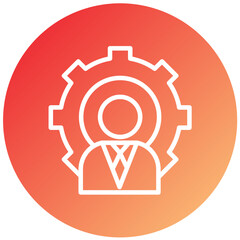 Vector Design Management Icon Style
