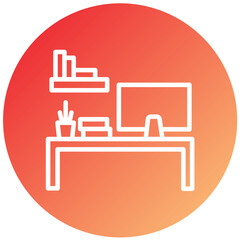 Vector Design Workspace Icon Style