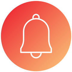 Vector Design Ring Bell Icon Style