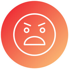 Vector Design Yelling Icon Style