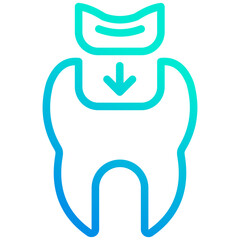 Dental Filling Icon