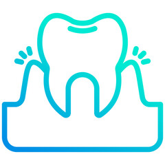 Gum Pain Icon