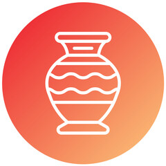 Vector Design Vase Icon Style