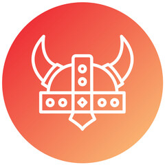 Vector Design Viking Icon Style