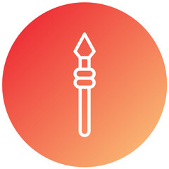 Vector Design Spear Icon Style