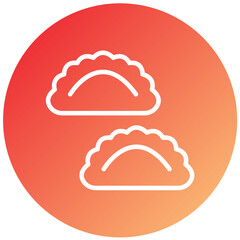 Vector Design Empanada Icon Style