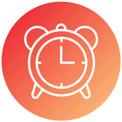 Vector Design Alarm Clock Icon Style