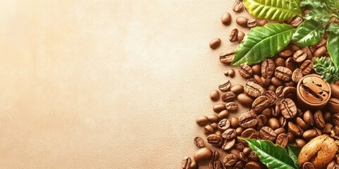 Coffee Beans Banner