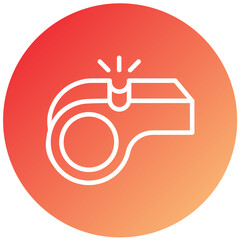 Vector Design Whistle Icon Style