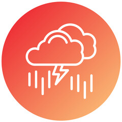 Vector Design Storm Icon Style