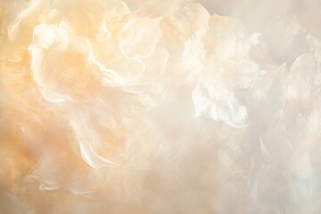 Smooth organic light bloom effect with soft halation, warm dreamy aesthetic