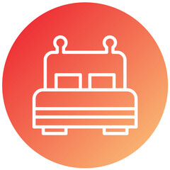 Vector Design Bed Icon Style