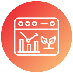 Vector Design Organic Reach Icon Style