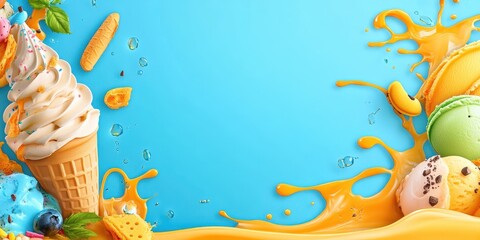 Ice cream Banner