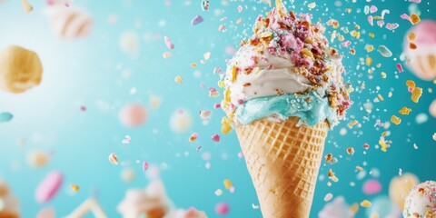 Ice cream Banner