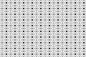Geometric Tile Motif Pattern Background