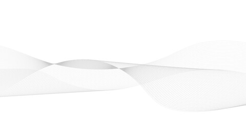 Abstract wavy grey blend technology liens background. Digital frequency track equalizer. Abstract frequency sound wave lines and twisted curve lines background. Banner design background.