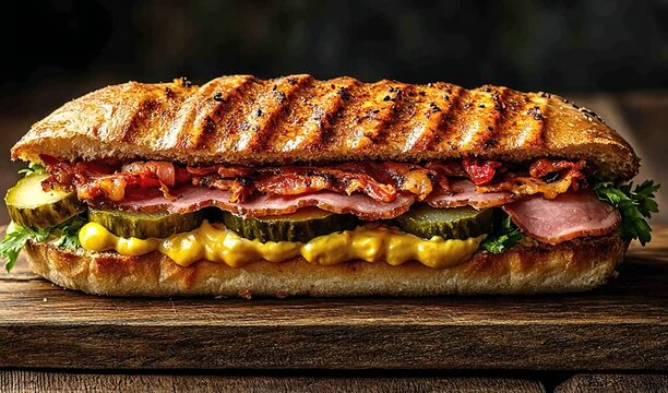 cuban sandwich zoom in video