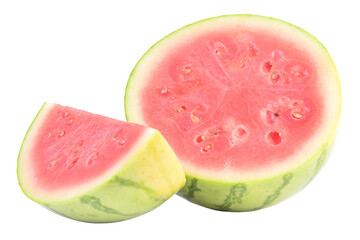 Slice of watermelon isolated