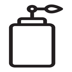  vintage perfume bottle with an elegant shape, symbolizing luxury, fragrance, and sophistication.