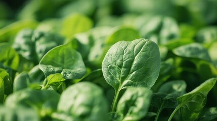 Fresh and tender green pastoral vitality