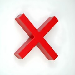 3d red cross