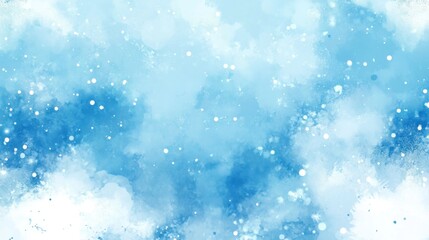 Fototapeta premium Abstract winter sky background with soft light