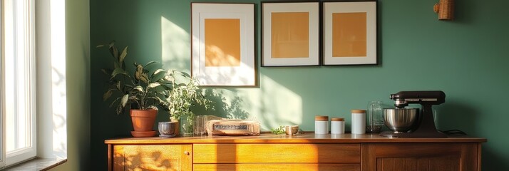 Fototapeta premium Sunny Kitchen Corner