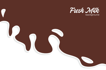 Milk splash background vector illustration