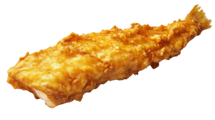 fried chicken wings isolated on white background