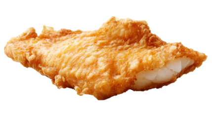 fried chicken wings isolated on white background