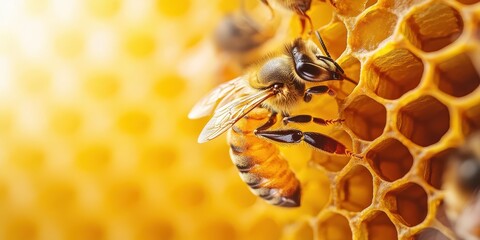 Honey Bee Banner