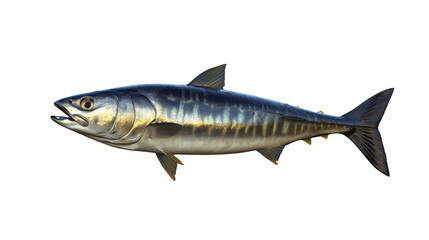 fish on a white
