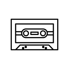 カセットテープのアイコン