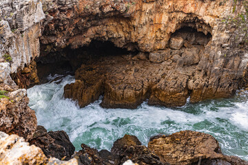 Dramatic coastal formations at Boca do Inferno in Portugal reveal the power of nature's artistry