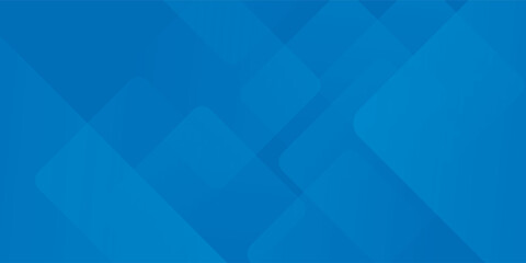 Abstract banner design with blue geometric background. Blue banner background. Vector abstract graphic design banner pattern background template.