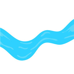 water flow river clipart vector 