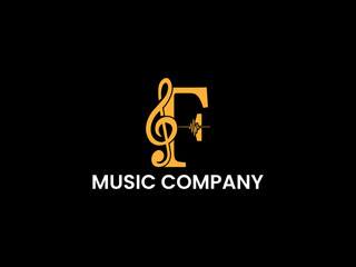 Music company logo