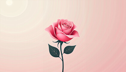 Delicate Pink Roses Symbolizing Love, Elegance, and Romance  

