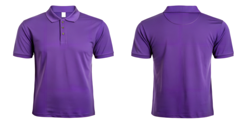 Realistic Set of Male Purple T-Shirts Mockup Front View, Purple T-Shirts for Men, Male Purple T-Shirt Mockup, PNG Transparent