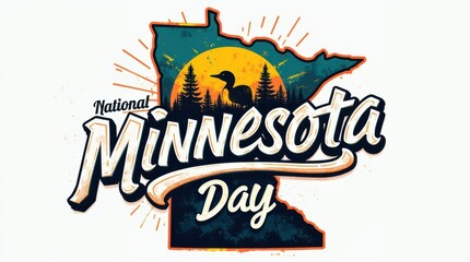 Minnesota day celebration usa art design iconic landscape seasonal vibes national spirit