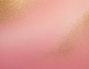 Fototapeta premium Abstract background featuring a blend of soft pink hues with shimmering gold accents.