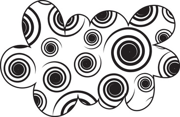 Stylized Storm Clouds - Bold and Dramatic