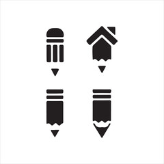 pan set of icons of arrows