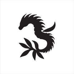 Obraz premium vector image of a dragon